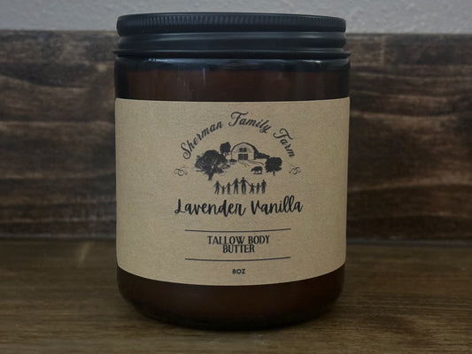 Lavender Vanilla Tallow Body Butter